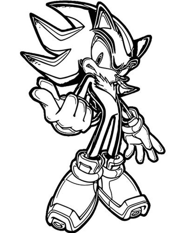 Dark Sonic para pintar 1 1 Dark Sonic para pintar 1 1
