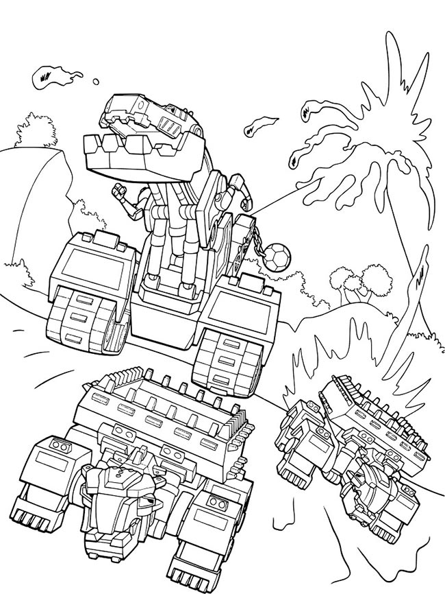 Dinotrux para pintar Dinotrux para pintar