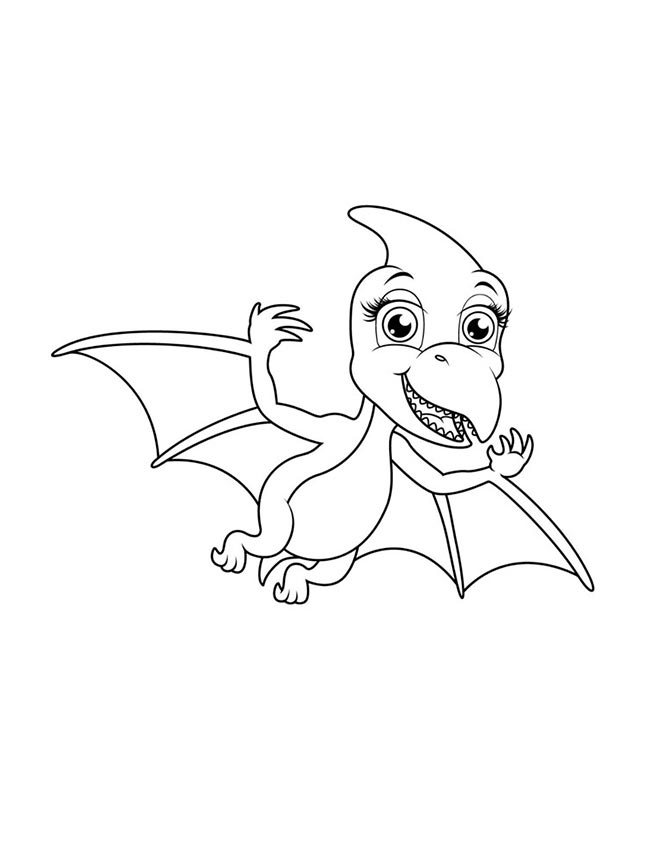 Pterodactilo para imprimir 3