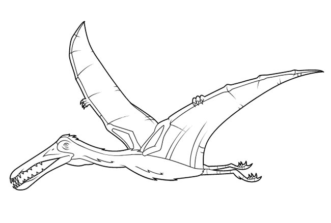 Pterodactilo voando 2