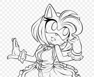 27+ Desenhos do Amy Sonic para Imprimir e Colorir/Pintar