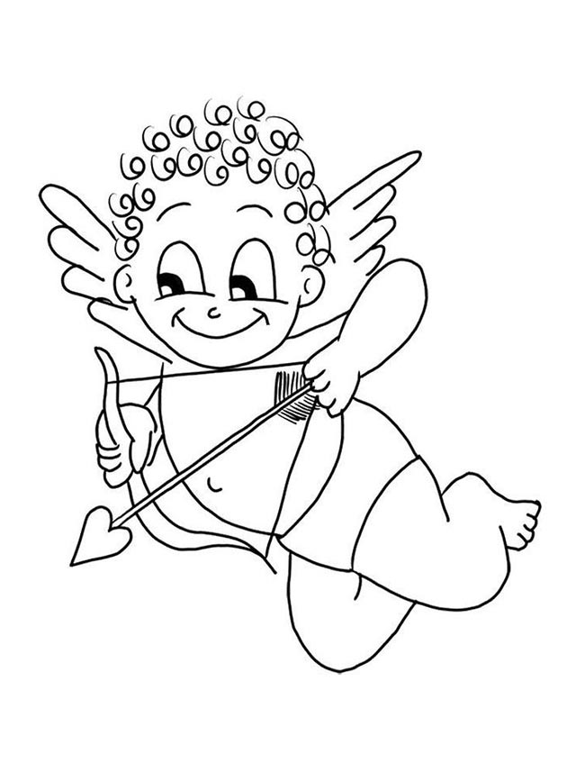 anjo com flecha
