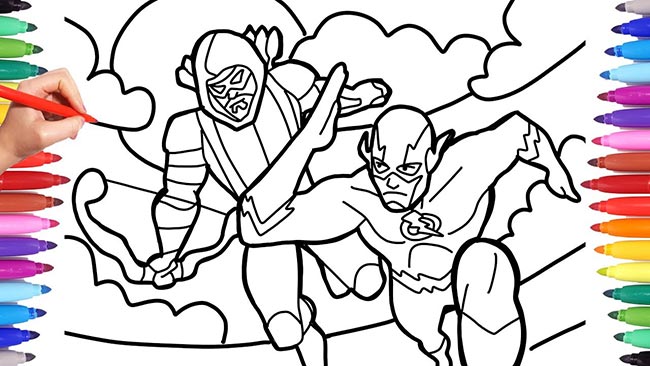 arqueiro verde para colorir 1