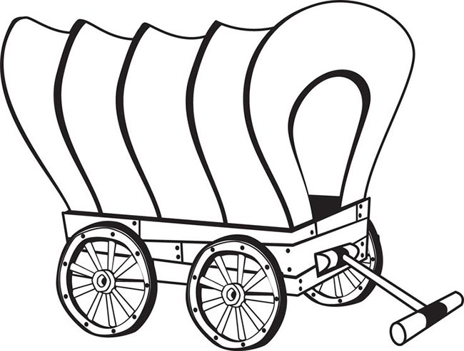 25+ Desenhos de Carroça para Imprimir e Colorir/Pintar
