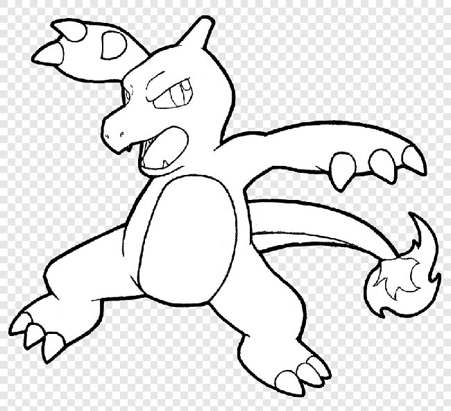 desenhos de Charmeleon para colorir 2 desenhos de Charmeleon para colorir 2
