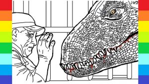 55+ Desenhos do Indoraptor para Imprimir e Colorir/Pintar