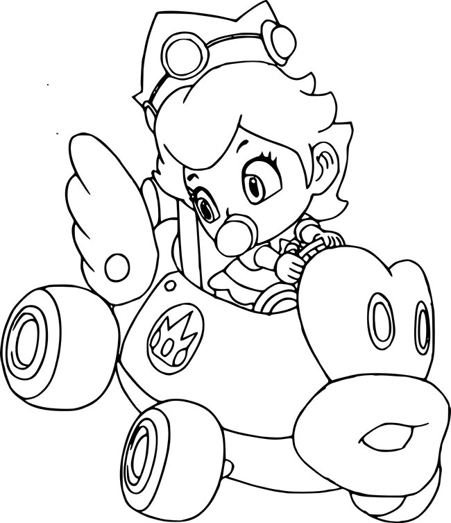 desenhos de mario kart para colorir desenhos de mario kart para colorir