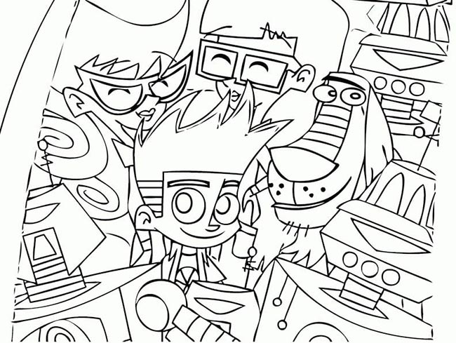 desenhos dos personagens para salvar