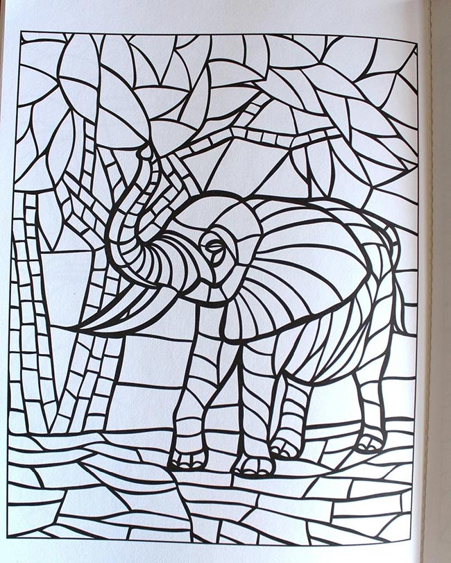 elefante para pintar