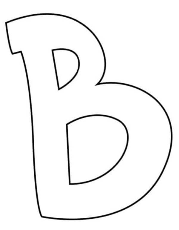 letra B 3 letra B 3