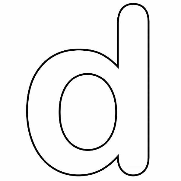 letra D para imprimir 2 letra D para imprimir 2