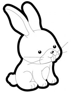 27+ Desenhos de Lebre para Imprimir e Colorir/Pintar