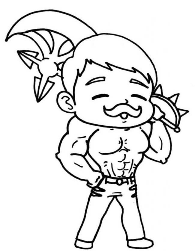personagens do manga