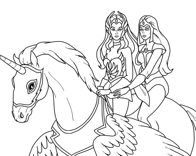 princesa de cavalo