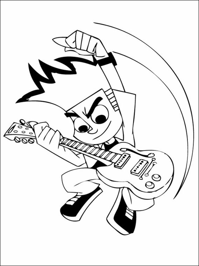 tocando guitarra