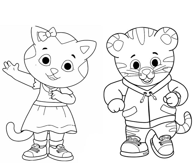 Daniel Tigre para pintar 1