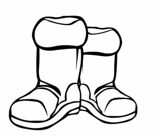 bota natalina para colorir 2 bota natalina para colorir 2