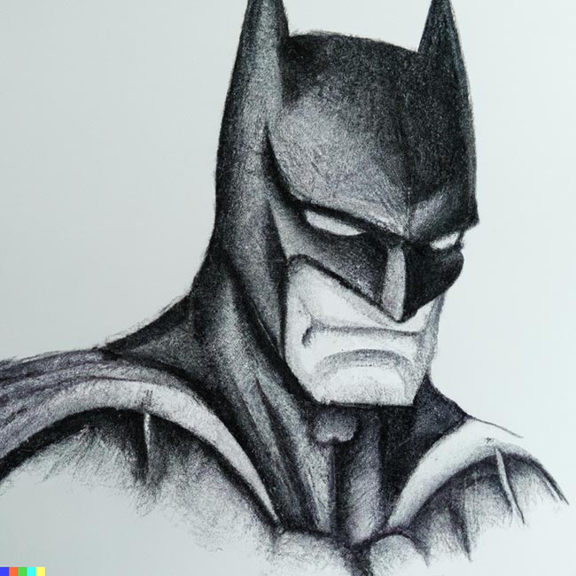 como desenhar batman 2