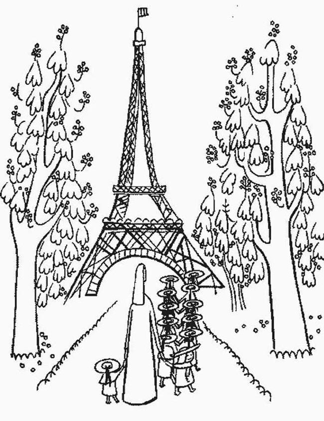 desenho de Torre Eiffel para imprimir 1 desenho de Torre Eiffel para imprimir 1