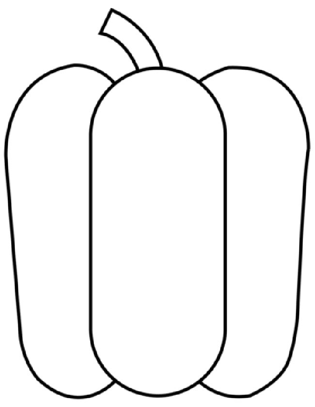 desenho de pimentao 2 1