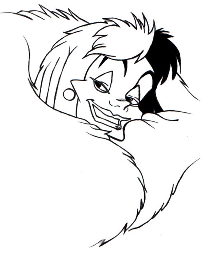 desenhos de Cruella de Vil 2 desenhos de Cruella de Vil 2