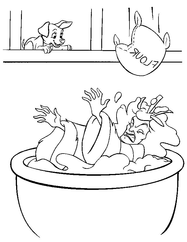 desenhos de Cruella de Vil para impressao 2 desenhos de Cruella de Vil para impressao 2