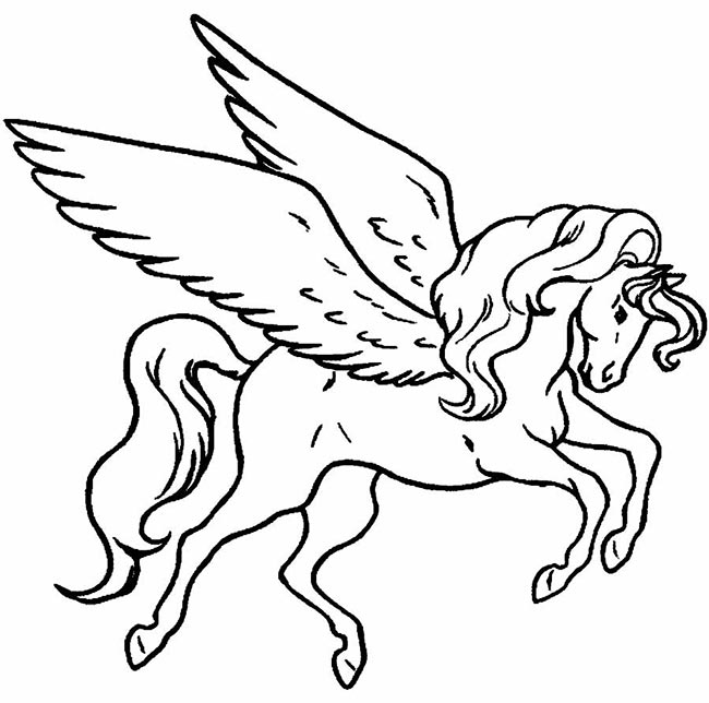 desenhos de Pegasus para impressao desenhos de Pegasus para impressao