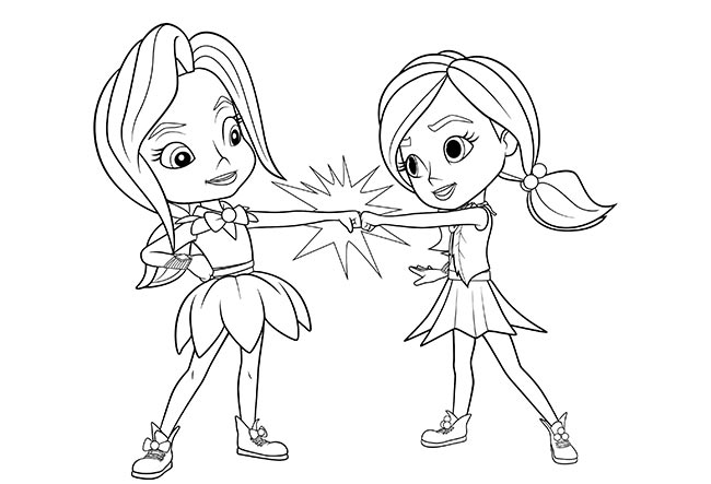 desenhos de Rainbow Rangers