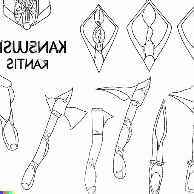 desenhos de armas ninjas para colorir 2