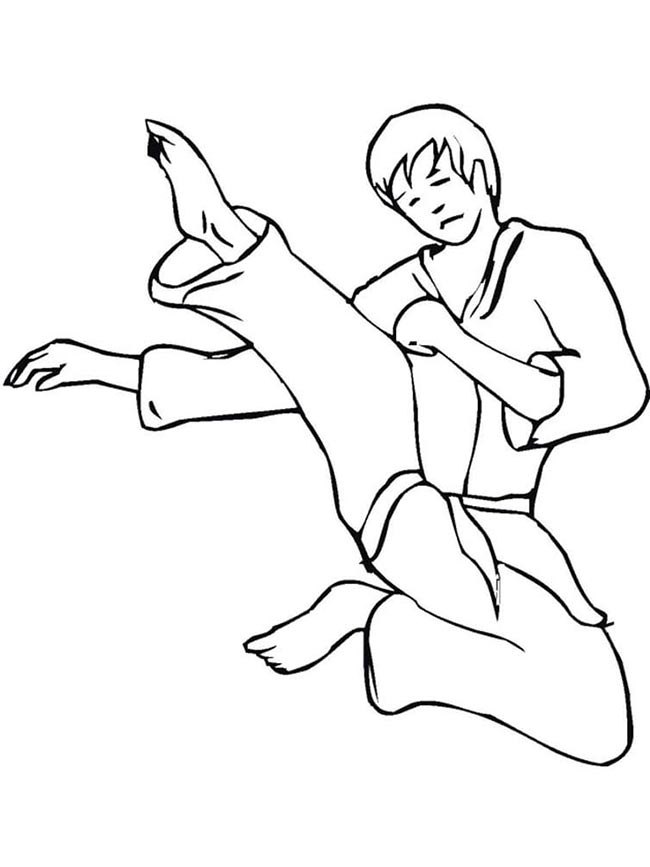 35+ Desenhos de Luta para Imprimir e Colorir/Pintar