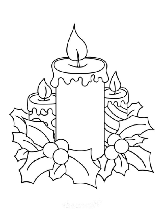desenhos de vela acesa 2