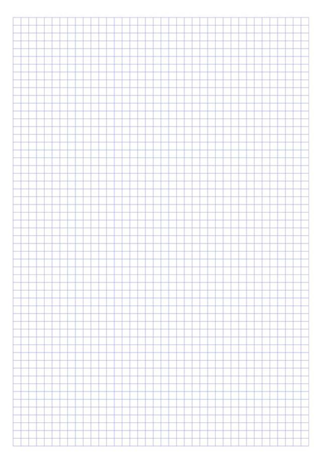 30+ Desenhos e Moldes de Folha Quadriculada para Imprimir