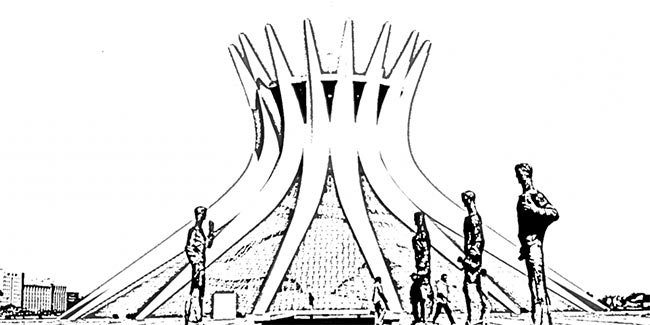 monumentos para colorir 2