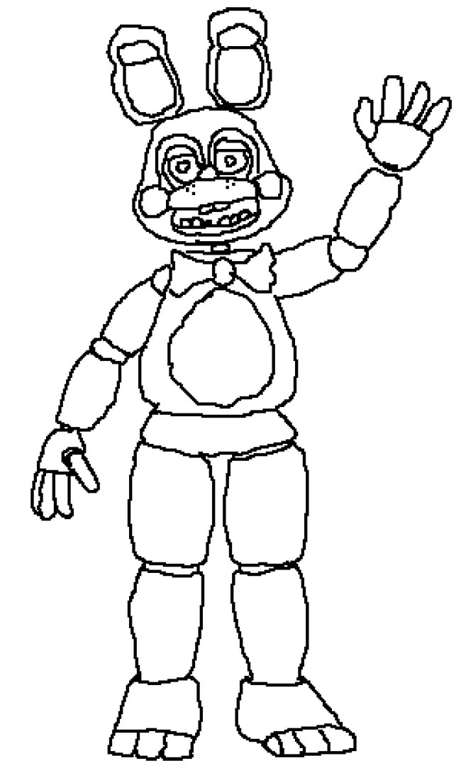 27+ Desenhos do Toy Bonnie para Imprimir e Colorir/Pintar