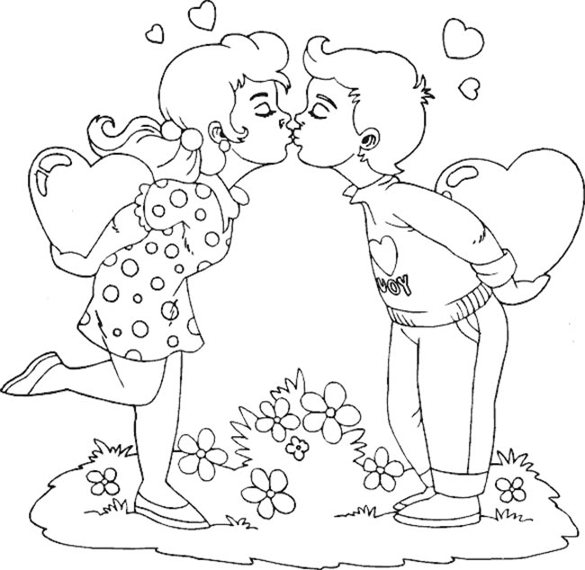 55+ Figuras e Moldes de Amor (Românticos) para Imprimir e Colorir