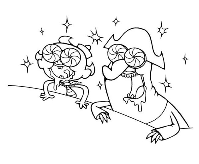 As Trapalhadas de Flapjack para imprimir 2