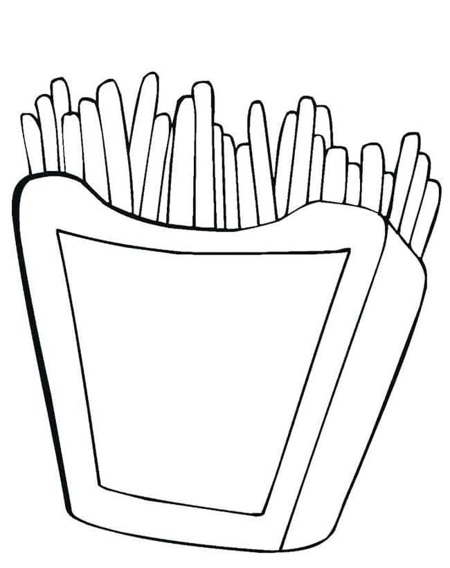 Desenhos de batata frita 2 Desenhos de batata frita 2