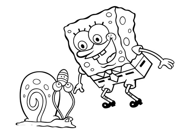 Gary Caracol para imprimir 2