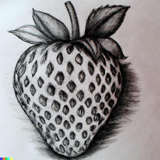 Como Desenhar um Morango? Tutorial Passo a Passo Fácil