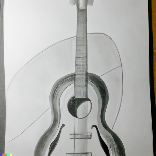 como desenhar violao passo a passo 3