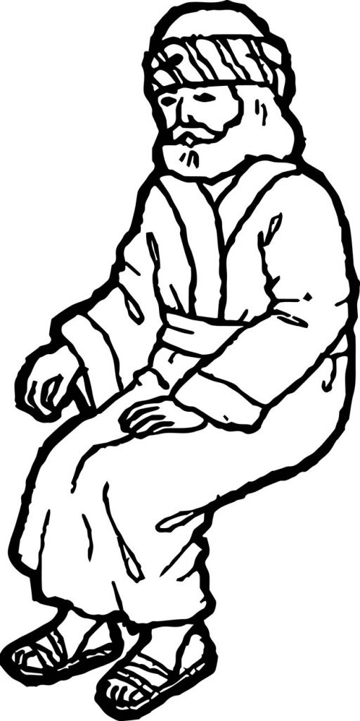 desenhos de Zaqueu para colorir