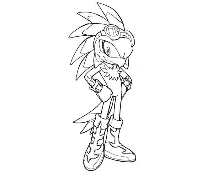 Jet The Hawk para colorir 2