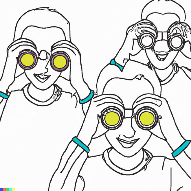 binoculos para colorir 5 2