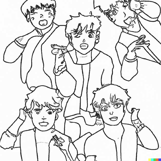 bts para pintar 2