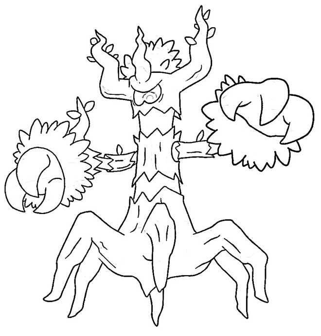 desenhos de Trevenant desenhos de Trevenant