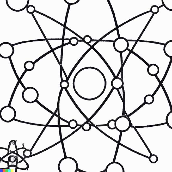 desenhos de atomos para pintar 2 2 desenhos de atomos para pintar 2 2