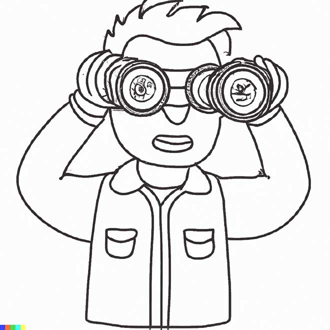 desenhos de binoculos 3 2