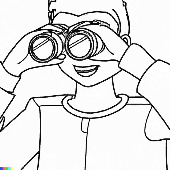 desenhos de binoculos 4 2
