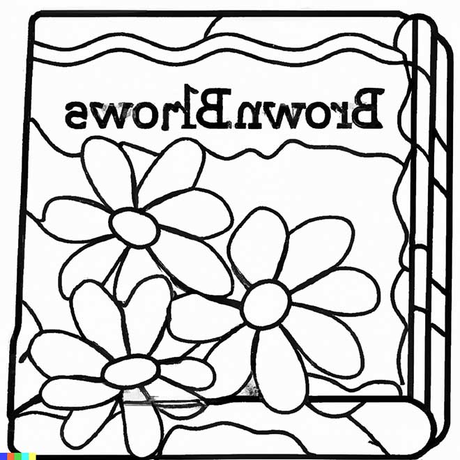 desenhos de brownie para imprimir e colorir 5 2
