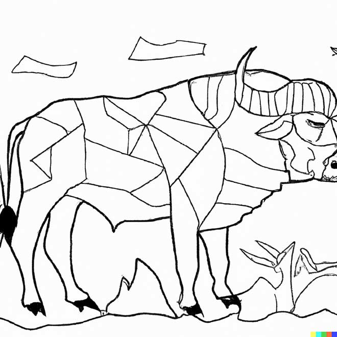 desenhos de bufalos 2